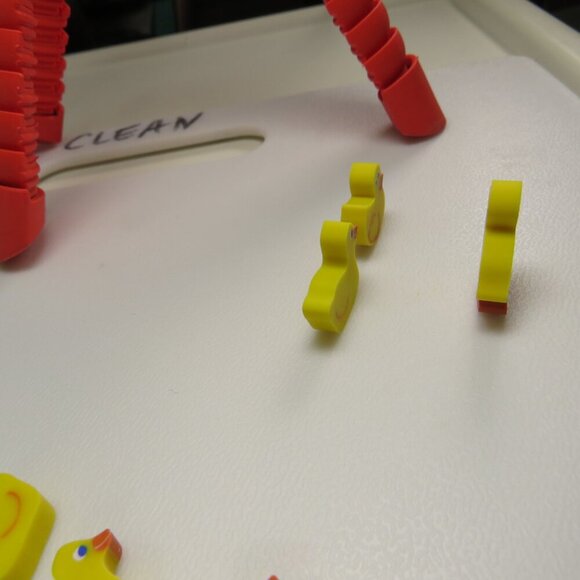 Easter Egg Filler: Small Duck Erasers (24 items)(they stand up) - Picture 4 of 9